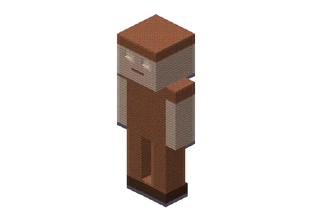 Huge monkey, a Minecraft creature of 11,264 blocks, rendered by Blocksmith from “a huge monkey”
