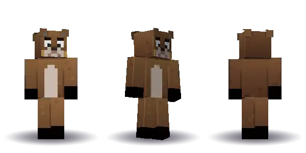 Bear, a Minecraft skin Blocksmith painted from “a bear”