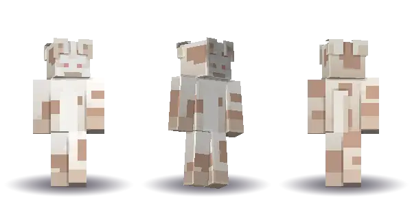 Cow, a Minecraft skin Blocksmith painted from “a cow”