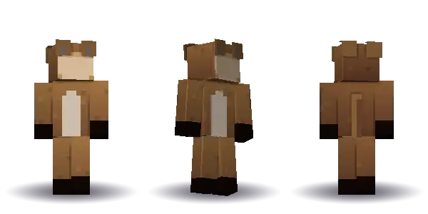 Monkey, a Minecraft skin Blocksmith painted from “a monkey”
