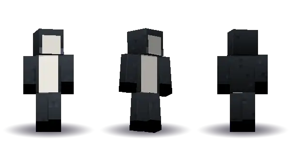 Penguin, a Minecraft skin Blocksmith painted from “a penguin”
