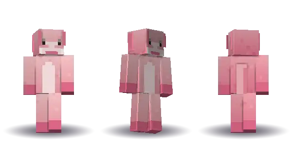 Pig, a Minecraft skin Blocksmith painted from “a pig”