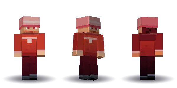 Red wizard with long hair. Hair is long, the face is calm, the top is robe and the legs are trousers. Extras: widebrim. The top colour is #c0392b.
